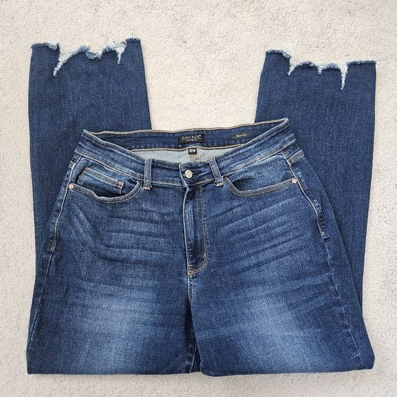 Judy Blue | Bootcut Frayed Hem Denim Jeans, Womens 16W - Picture 2 of 7